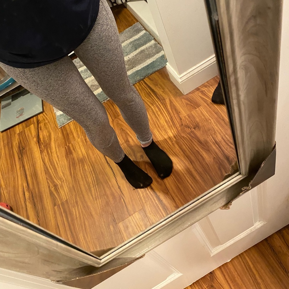 Grey fabletics leggings size small